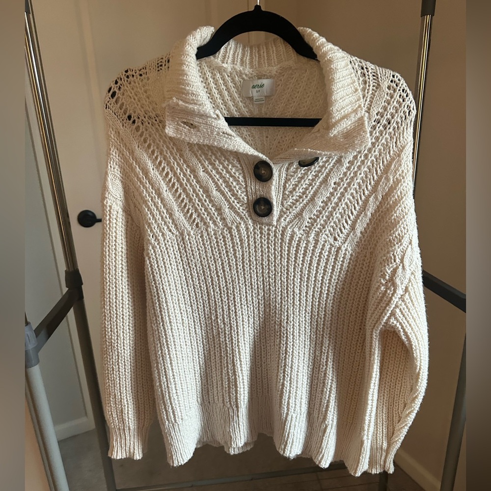 Aerie beige sweater